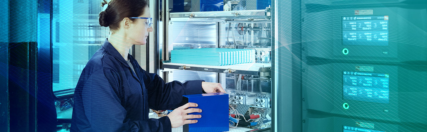 Battery testing Fraunhofer ISC
